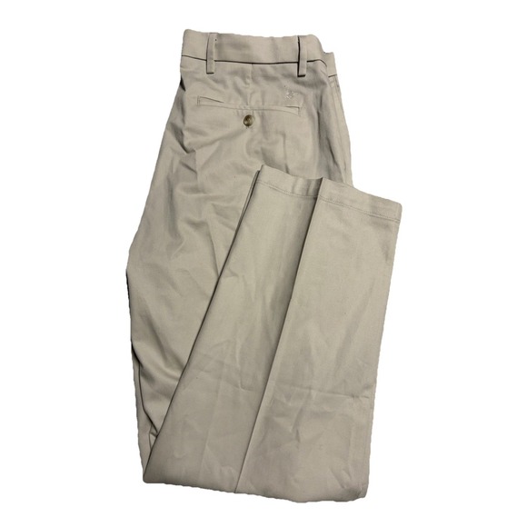 Dockers Mens Khaki Pants W36 L30 Flex Comfort Classic Fit Beige - Picture 5 of 6